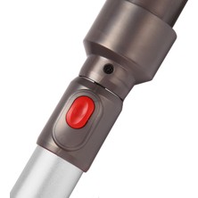 Huttrequ Dyson Elektrikli Süpürge V7V8V10V11V15 Uzatma Çubuğu Gümüş (Yurt Dışından)