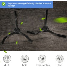 Huttrequ 1 Çift Ecovacs CEN540 CR120 Için Robotik Süpürge Yan Fırçası (Yurt Dışından)