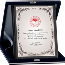 Odak Kupa - Ahşap Plaketler - PL-065-M A - 18X24 cm