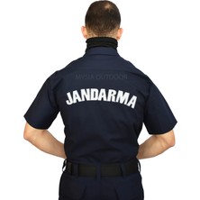 Mysia Outdoor Jandarma Asayiş Kısa Kol Lacivert Yazlık Gömlek Renk Atmaz
