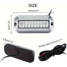 Sareli Marine Su Altı Aydınlatma Lambası Mavi 27 Led Sualtı