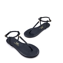 Tkees T8014 Siyah Parmak Arası Kadın Sandalet