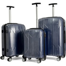 Reymond Inox Polikarbon Valiz, 3\'lü Set