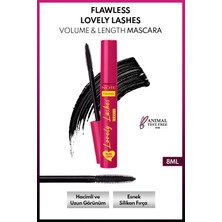 Note Cosmetics Note Cosmetics Note Cosmetics Flawless Lovely Hacim ve Uzatma Etkili Maskara