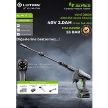 Lutıan LC-101-350 Akülü Yıkama Makinesi