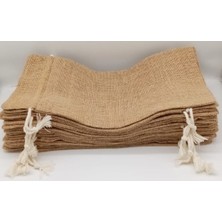 İstanbul Sandalet 1 Adet 10X22 cm 0,25 Litre Doğal Jut Jüt  Zeytinyağı Sos Sirke Şarap Kozmetik Sıvı Sabun, Yuzey Temizleyici Şişe Torbası Ambalajı Istanbul Sandalet