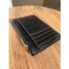 Croco Desenli Kadın Kartlık Cüzdan