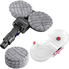 Huttrequ Dyson V7 V8 V10 V11 V15 Elektrikli Süpürge Için Elektrikli Paspas Aparatı (Yurt Dışından)