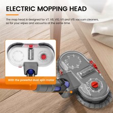 Huttrequ Dyson V7 V8 V10 V11 V15 Elektrikli Süpürge Için Elektrikli Paspas Aparatı (Yurt Dışından)