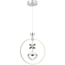 Begüsa Harlem 3 Renk Ledli Avize Krom Kaplama No:02