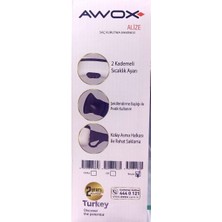 Awox Alize Saç Kurutma Makinesi - Beyaz