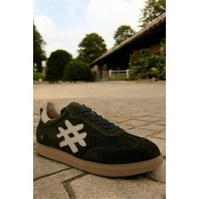 Marine Shoes 25Y088 1m Haki  Deri Tam Ortopedik Casual Günlük Erkek Ayakkabı