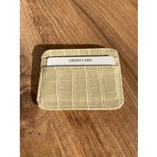 Z&m Collection Para Bölmeli Croco Deri Ultra Ince Küçük Çift Taraflı Kadın Kartlık Cüzdan
