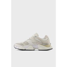 New Balance Logolu Hakiki Deri Kalın Tabanlı Sneaker Ayakkabı  Ayakkabı U9060WHT