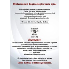 Kişiye Özel Ahşap Kitap Mührü, Kitap Kaşesi, Özel Tasarım Hediye, Hediyelik