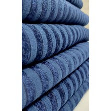 Baladı Home Ev Tekstil Home Collection Çizgili Koltuk Örtüsü Süngerli Kaymaz Çekyat Kadife Ölçüm ( 160 x 200  cm  ) Alt Üst Kapatıyor