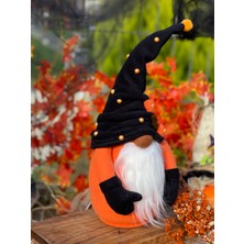 Mady Aksesuar Halloween Sevimli Şans Cüceleri Dekoratif Peluş Cadılar Bayramı Peluş Dekor 50 cm
