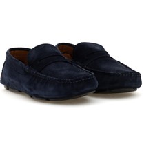 Cacharel Erkek Lacivert Süet Loafer Ayakkabı 50308457-VR033