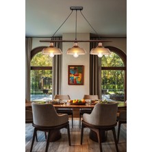 Karya Üçlü Sıralı Avize Bal