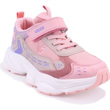Vicco Tag 346F25Y225 Pudra Ortopedik Günlük Kız Çocuk Spor Ayakkabı