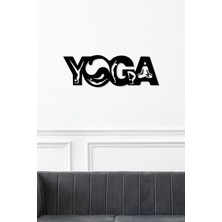 Yoga Temalı Dekoratif Tablo