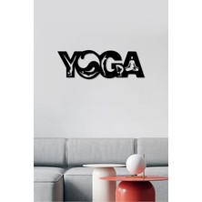 Yoga Temalı Dekoratif Tablo