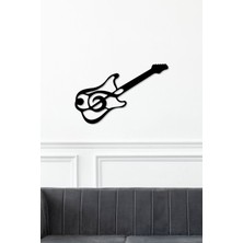 Gitar Temalı Dekoratif Tablo