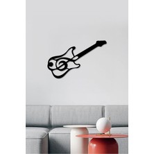 Gitar Temalı Dekoratif Tablo