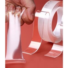 Ozcmax Nano Çift Taraflı Silikon Jel Yapıştırıcı Bant