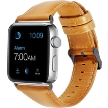 ​​​watch 38MM Uyumlu Luxury Leather Deri Kordon Zore - No3