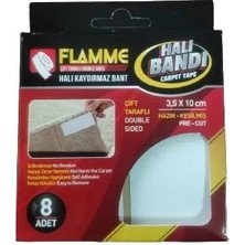 Ozcmax Flamme Halı Kaydırmaz Pedler - 8 Adet