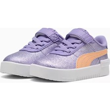 Puma Jola Glitz Glam Ac+ Inf Lastik Bagcıklı Cırtlı Pembe Simli Kız Çocuk Bebek Spor Ayakkabı 401674-01