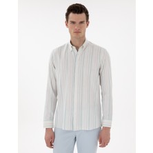 Pierre Cardin Erkek Mint Regular Fit Uzun Kollu Gömlek 50305058-VR152