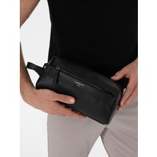 Cacharel Erkek Siyah Tıraş Çantası 50310893-VR046