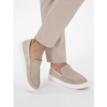 Cacharel Erkek Bej Loafer Ayakkabı 50302398-VR011