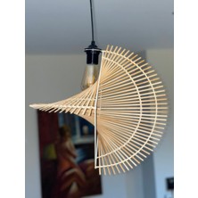 Mady Aksesuar Bambu Avize 45  cm  -Iskandinav Bohem ,özel Tasarım Aydınlatma-Salon,mutfak.ofis
