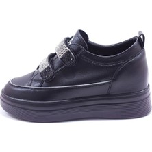 Guja Kadın Cırtlı Dolgu Topuk Sneakers Spor Ayakkabı Kalıbı 1 Numara Küçüktür 2524K313 -1
