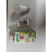 LED Uzaktan Kumandalı 9 W Renk Değiştiren Ampul