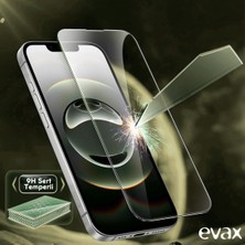 Evax iPhone 16E 2025 Uyumlu Temperli 9h Cam Ekran Koruyucu