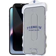 Evax (Magıcbox Hayalet) iPhone 14 Plus Uyumlu Hayalet Özellikli Kolay Kurulum Aparatlı Cam Ekran Koruyucu