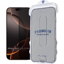Evax (Magıcbox Hayalet) iPhone 16 Pro Max Uyumlu Hayalet Özellikli Kolay Kurulum Cam Ekran Koruyucu