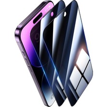 Evax (2 Adet Shıeld Hayalet) Iphone 14 Pro Uyumlu Hayalet Tam Kaplayan Shield Cam Ekran Koruyucu (2x)