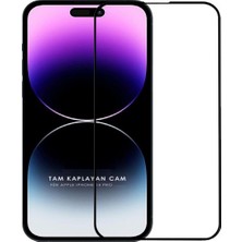 Evax (Guard Tam Kaplayan) Iphone 14 Pro Uyumlu Tam Kaplayan Guard Serisi Cam Ekran Koruyucu