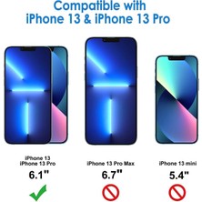 Evax 3'lü Paket Iphone 13 Temperli Hd Cam Ekran Koruyucu (3'lü Paket)