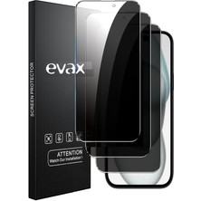 Evax (3'lü Guard Hayalet) Iphone 15 Plus Uyumlu Hayalet Tam Kaplayan Guard Cam Ekran Koruyucu (3 Adet)