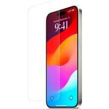 Evax iPhone 15 Pro Max Uyumlu 9h Hd+ Cam Ekran Koruyucu Uyumlu