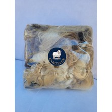 Yıkanmamış Saf Koyun Yünü Yapağı 500 gr