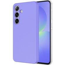 Case World Caseworld Samsung Galaxy A36 Kapak Içi Kadife Kamera Korumalı Lansman Silikon Kılıf - Lila
