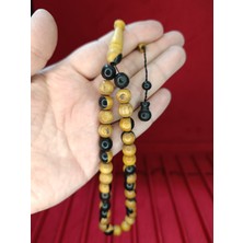 Anemore Collection ABANOZ AĞACI TESBİH KÜRE KESİM SİYAH AĞAÇ RENGİ 10MM T-805