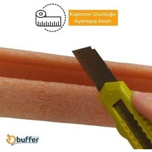Buffer®  4 Adet Kapı Toz Rüzgar Önleyici Isı Yalıtımı Sağlayan Sızdırmaz Strafor